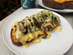 mushroom toast-République Café Bakery & République Restaurant