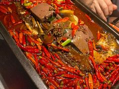 -探鱼·鲜青椒爽麻烤鱼(天河优托邦店)