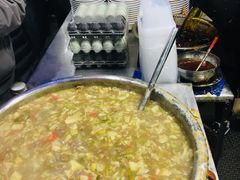 -清真马乐贝腊牛肉蛋黄菜夹馍(马蓉洒金桥店)