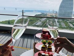 -海棠湾仁恒皇冠度假酒店-270°海景餐厅
