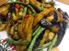 茄子豇豆-鸡毛店·川菜(双楠店)