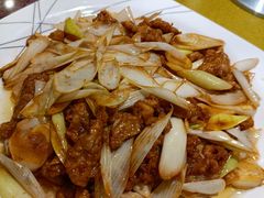 葱爆羊肉-燕春楼(海河华鼎店)