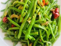 扁豆丝-闻道食府烙饼卷带鱼(原车耳营店原大觉寺店)