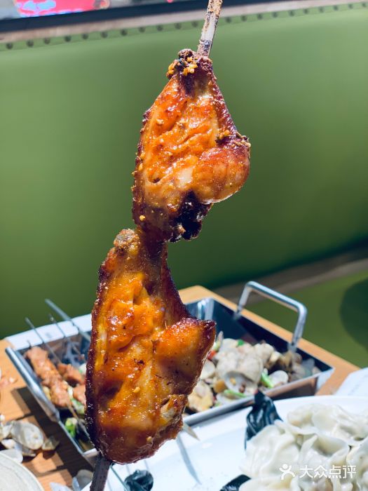 必点海鲜·鲅鱼水饺(滨江道店)炭烤鸡翅图片