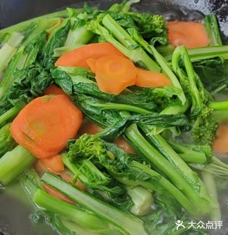 清炖春天菜苔胡萝卜🥕