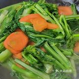 清炖春天菜苔胡萝卜🥕