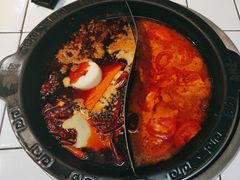 鸳鸯微辣番茄锅底-卤校长重庆火锅