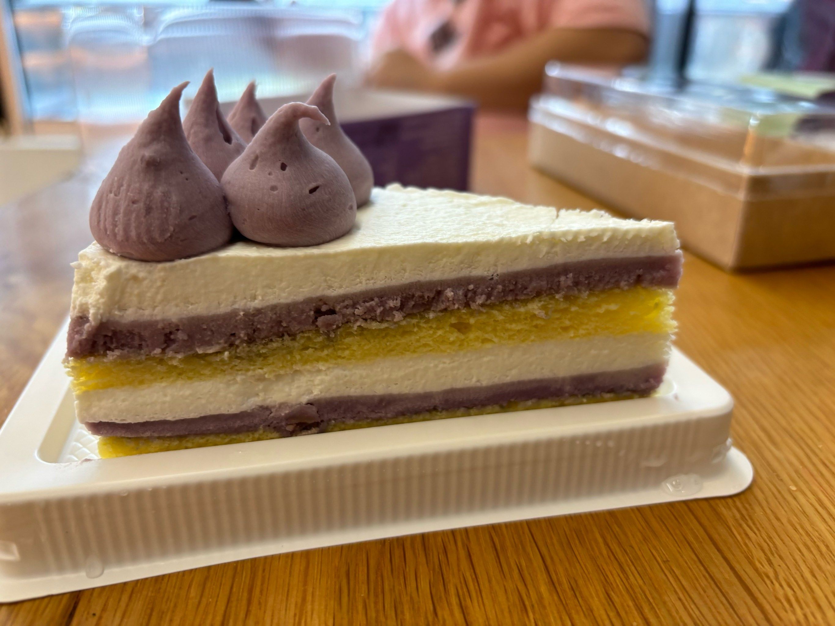 可莎蜜儿新品芋泥蛋糕