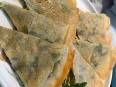 韭菜薄饼-山水茶艺馆·点心粤菜·30年老字号