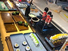 自助取餐区-北京汉丽轩海鲜烤肉自助火锅一体(中百店)
