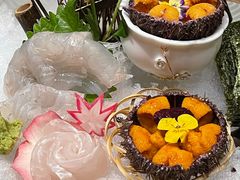 比目鱼活鱼刺身-月下料理(楷林IFC店)