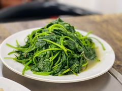 炒地瓜叶-力哥地道海南菜·联谊文昌鸡老店