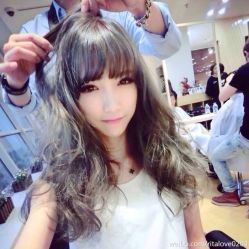 漂一次就染的这么冷灰色-icare美发沙龙