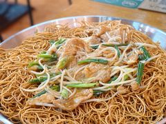 肉片湿煎面-繁仔牛杂(石排店)