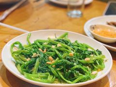 椒丝腐乳空心菜-潮粥馆(长江花园店)