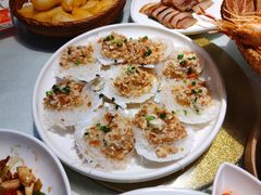 蒜蓉粉丝蒸元贝-79号渔船海鲜饭店(华强北店)