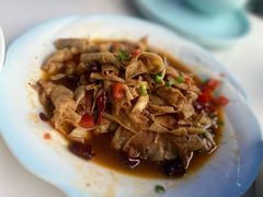 小炒豆浆皮-黄牛肉馆·皖南土菜