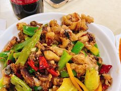 干煸鱿鱼-满口香饭店