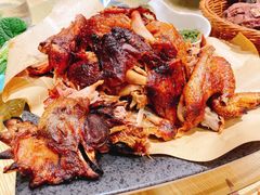 -民窑私烤土窑坑烤大公鸡