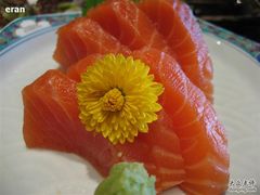 当日新鲜的三文鱼-诚日本料理