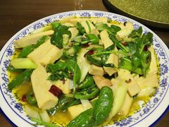 青椒豆腐-高伟炒鸡总店(金源路店)