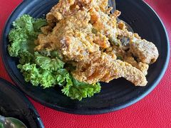 咸蛋黄软壳蟹-大树下海鲜饭店
