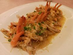蒜蓉粉丝开背虾-行宫大酒店-餐厅