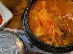 泡菜汤-紫霞门韩国料理烤肉(深南东路店)