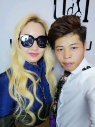 发型师银辰合影-BM SALON