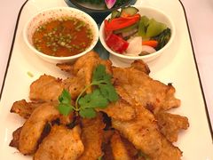 烤猪颈肉-阿诺泰·泰国餐厅(紫荆店)
