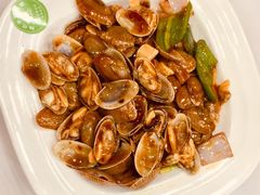 豉椒炒花甲-勝記酒家·37年老字号·经典粤菜(荔枝公园店)