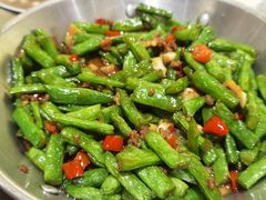 干锅四季豆-小菜园新徽菜(无锡人民路红豆店)
