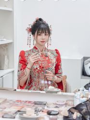 -桃子造型婚纱礼服(凤起广场店)