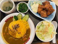 咖喱鸡块饭-大食代美食广场(上海中心店)