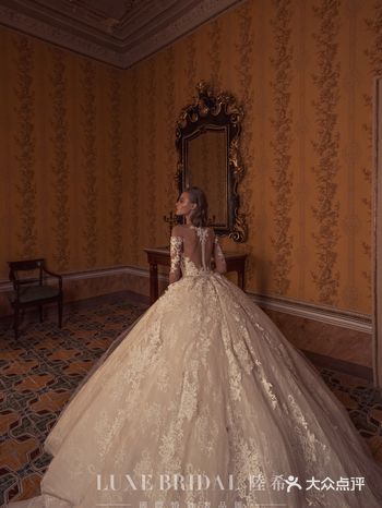 巴洛克宫廷风婚纱｜LUXE 陆希 #南京婚纱#