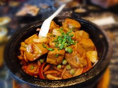 石锅土豆腐煲-小酒肆·老茶馆