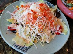 温泉蛋蟹肉沙拉-炙柒Sekinana·精致料理 烧鸟·铁板烧(海上世界店)
