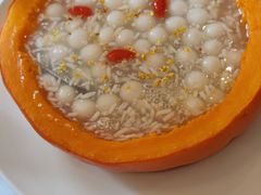 南瓜酒酿小圆子-玫瑰厅上海菜(兴国路店)