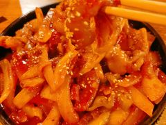 辣炒鸡爪-包装马车·韩国料理·포장마차