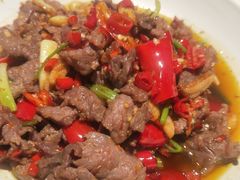 菜籽油炒衡东黄牛肉-老湘村·湖南土菜(天河维多利店)