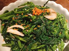 马拉盏炒通菜-大头虾越式风味餐厅(光明广场店)