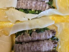 -东来菜馆•手抓海鲜家常菜•海鲜锅贴(鸽子窝店)