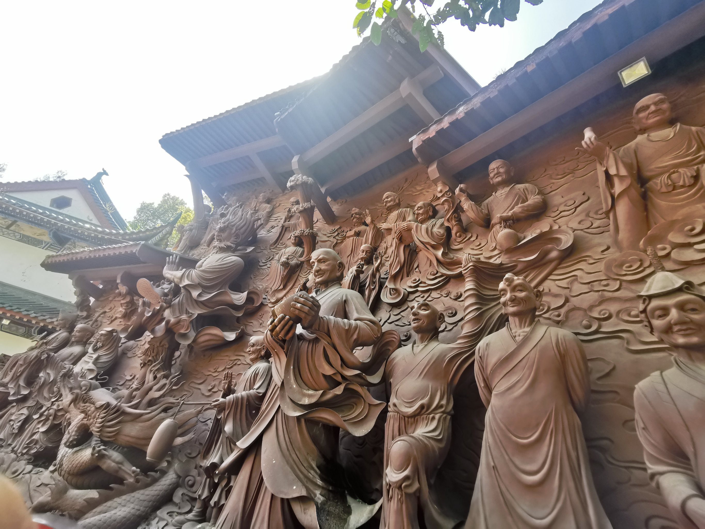 绵阳寺庙圣水寺图片