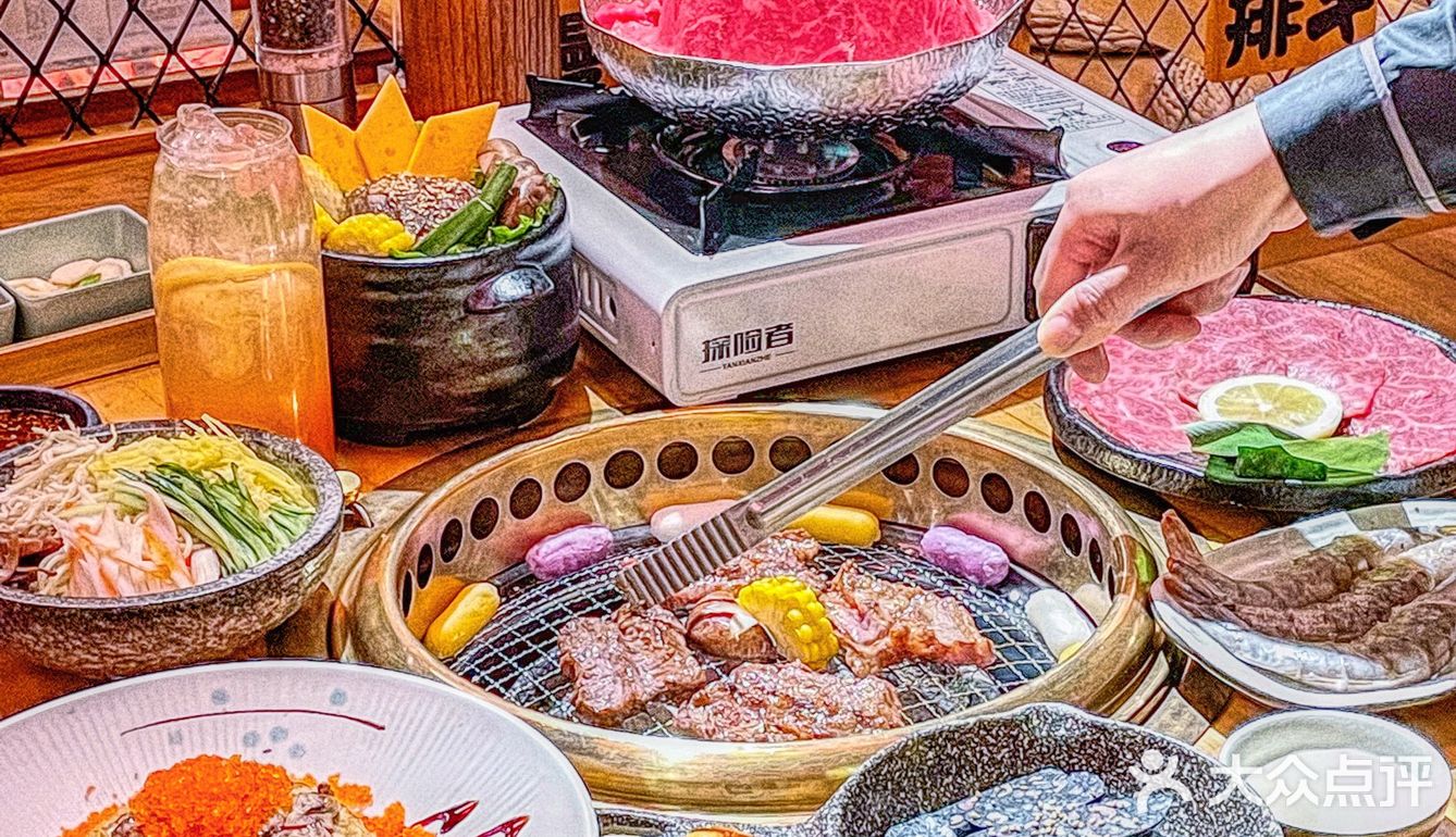 宫崎骏同款日式烤肉店🥩日剧漫画风啊太治愈了