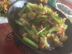 干锅有机菜花-润德轩清真菜馆(宏大路店)