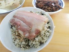 咸肉菜饭-谈灵农家柴爿菜饭