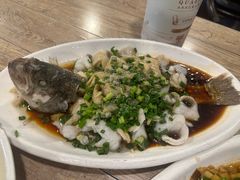 葱花鲈鱼-王家厨房(新华路店)