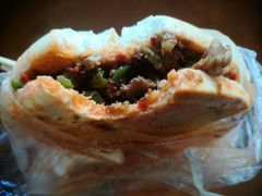 孜然炒鸡肉夹馍-清真马文肉丸胡辣汤(回民街店)