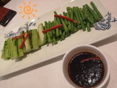白灼胜瓜豆角-稻香酒家(天河城店)