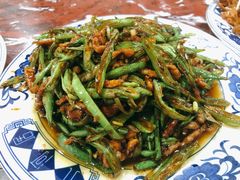 肉丝炒豆角丝-九河居(荔湾路店)
